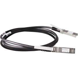 HPE X240 10G SFP+ SFP+ 3m DAC Cable, 9.84 ft SFP+ Network Cable for Network Device, First End: 1 x SFP+ Network, Second End: 1 x SFP+ Network, Black