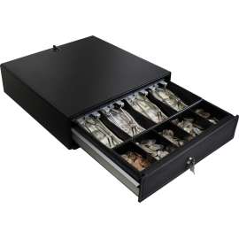 Adesso 13" POS Cash Drawer With Removable Cash Tray, 4 Bill, 5 Coin, 2 Media Slot, 3 Lock Position