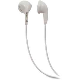 Maxell EB-95 White Earbuds, Stereo, White, Wired, Earbud