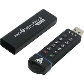 Apricorn Mass Storag Apricorn Aegis Secure Key 3.0 - USB 3.0 Flash Drive - 30 GB - USB 3.0 - 195 MB/s Read Speed - 162 MB/s Write Speed - 256-bit AES - 3 Year Warranty - TAA Compliant