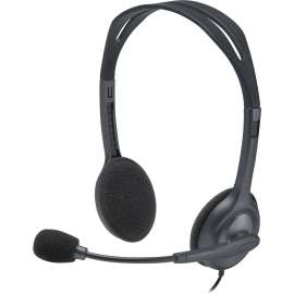 Logitech Stereo Headset H111, Stereo, Mini-phone (3.5mm), Wired, 32 Ohm