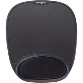 Kensington Comfort Gel Mouse Pad, Black, 1.50" x 9.37" x 13" Dimension, Black, Gel
