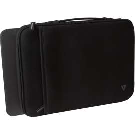 V7 Elite CSE4-BLK-9N Carrying Case (Sleeve) for 13.3" MacBook Air, Black, Neoprene Body, Handle, 10.1" Height x 13.7" Width x 1.2" Depth