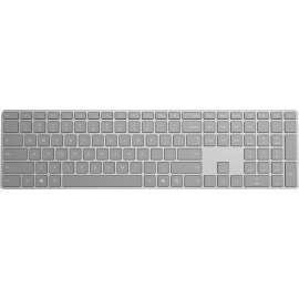 Microsoft Surface Keyboard - Wireless Connectivity - Bluetooth - English (US) - QWERTY Layout - Smartphone - Mac, Android, Windows, iOS - Gray