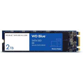 WD Blue 3D NAND 2TB PC SSD - SATA III 6 Gb/s M.2 2280 Solid State Drive - 560 MB/s Maximum Read Transfer Rate - 5 Year Warranty