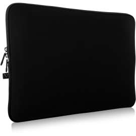 V7 CSE12-BLK-3N Carrying Case (Sleeve) for 12" MacBook Air, Black, Water Resistant, Scratch Resistant, Dust Resistant, Snag Resistant Zipper, Lycra Body, Neoprene Interior Material