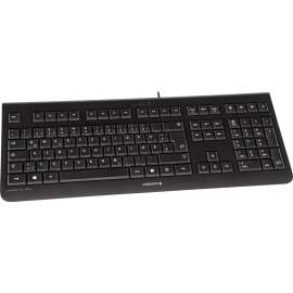 CHERRY KC 1000 Keyboard, Cable Connectivity, USB Interface Calculator, Email, Browser, Sleep Hot Key(s), English (UK), Black