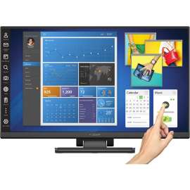 Planar Helium PCT2435 23.8" LCD Touchscreen Monitor - 16:9 - 14 ms - Projected CapacitiveMulti-touch Screen - 1920 x 1080 - Full HD - 16.7 Million Colors - 1,000:1 - 250 Nit - Edge LED Backlight - Speakers - HDMI - USB - VGA - Black - RoHS 2 - 3 Yea