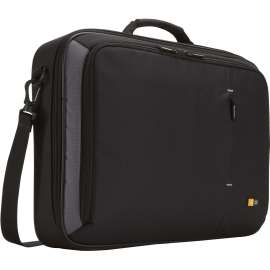 Case Logic VNC-218 Carrying Case for 18.4" Notebook, Accessories, Black, Polyester Body, Luggage Strap, Shoulder Strap, Handle, 14.2" Height x 3.9" Width x 19.3" Depth