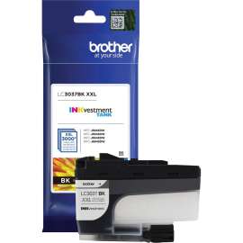Brother Genuine LC3037BK Super High-yield Black INKvestment Tank Ink Cartridge, 3000 Pages