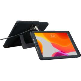 Cta Digital Inc. CTA Digital Security Case with Kickstand and Anti-Theft Cable for iPad 10.2" 7th Gen, TAA Compliant