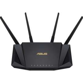 Asus AiMesh RT-AX3000 Wi-Fi 6 IEEE 802.11ax Ethernet Wireless Router, 2.40 GHz ISM Band, 5 GHz UNII Band, 4 x Antenna(4 x External), 375 MB/s Wireless Speed