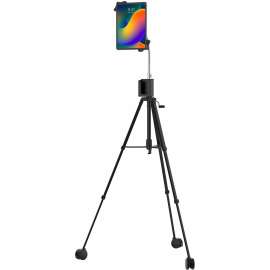 Cta Digital Inc. CTA Digital Rolling Tripod Floor Stand for 7-13" Tablets - Up to 13" Screen Support - 69" Height x 22" Width - Floor - Black