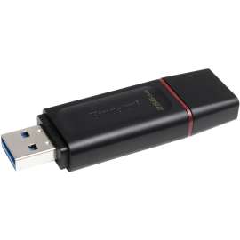 Kingston DataTraveler Exodia 256GB USB 3.2 (Gen 1) Flash Drive - 256 GB - USB 3.2 (Gen 1) - Black, Pink - 5 Year Warranty
