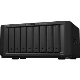 Synology DiskStation DS1821+ SAN/NAS Storage System, AMD Ryzen V1500B Quad-core (4 Core) 2.20 GHz, 8 x HDD Supported, 0 x HDD Installed, 8 x SSD Supported