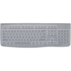Logitech Protective Covers for K120 (Single Pack, brown box) - Supports Keyboard - Liquid Resistant, Dust Resistant, Damage Resistant - Silicone - Transparent