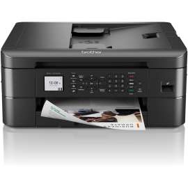 Brother MFC MFC-J1010DW Inkjet Multifunction Printer-Color-Copier/Fax/Scanner-17 ppm Mono/9.5 ppm Color Print-6000x1200 dpi Print-Automatic Duplex Print-150 sheets Input-Color Flatbed Scanner-1200 dpi Optical Scan-Color Fax-Wireless LAN, Copier/Fax/Printe