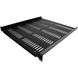 StarTech.com 1U Vented Server Rack Cabinet Shelf, Fixed 20" Deep Cantilever Rackmount Tray for 19" Data/AV/Network Enclosure w/Cage Nuts, 1U 19in vented server rack cabinet shelf/rackmount cantilever tray 20in deep, Universal fit in existing EIA/ECA-310 d