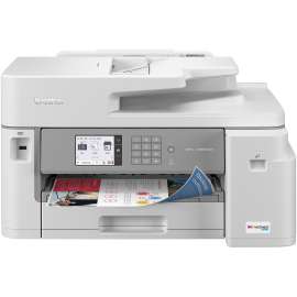 Brother INKvestment Tank MFC-J5855DW Wireless Inkjet Multifunction Printer, Color, Copier/Fax/Printer/Scanner, 30 ppm Mono/16 ppm Color Print, 4800 x 1200 dpi Print