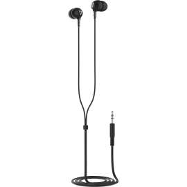 V7 3.5mm Noise Isolating Stereo Earbuds, Stereo, Black, Mini-phone (3.5mm), Wired