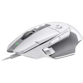 Logitech G G502 X Gaming Mouse, Optical, Cable, White, USB