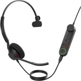 Jabra Engage 50 II Headset - Mono - USB Type C - Wired - 50 Hz - 20 kHz - Over-the-head - Monaural - Supra-aural - MEMS Technology Microphone