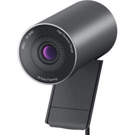 Dell WB5023 Webcam - 60 fps - USB 2.0 Type A - 2560 x 1440 Video - CMOS Sensor - Auto-focus - 4x Digital Zoom - Microphone - Display Screen, Computer, Monitor