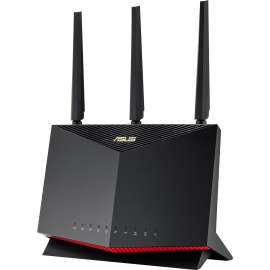 Asus RT-AX86U Pro Wi-Fi 6 IEEE 802.11ax Ethernet Wireless Router, Dual Band, 2.40 GHz ISM Band, 5 GHz UNII Band, 4 x Antenna(1 x Internal/3 x External)
