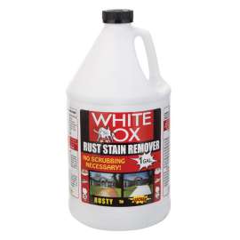 White Ox No Scent Rust Stain Remover 1 gal Liquid