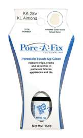 Porc-A-Fix Porcelain Kohler Almond Touch-Up Glaze 15 cc