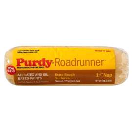 Purdy Roadrunner Polyester 9 in. W X 1-1/4 in. Regular Paint Roller Cover 1 pk
