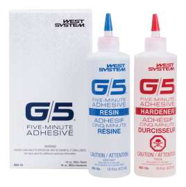 West System G/5 High Strength Glue Adhesive Kit 2 pk