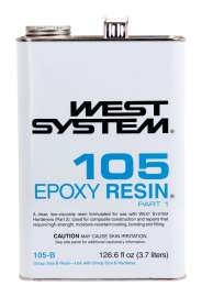 West System 105 Resin Extra Strength Epoxy Epoxy Resin 126.6 oz