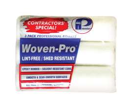Premier Woven-Pro Polyester 9 in. W X 3/8 in. Paint Roller Cover 3 pk