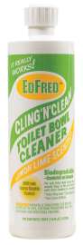 EdFred Cling 'N' Clean Lemon Lime Scent Toilet Bowl Cleaner 16 oz Liquid