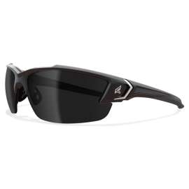 Edge Eyewear Khor G2 Polarized Safety Glasses Smoke Lens Black Frame 1 pc