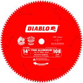 Diablo 14 in. D X 1 in. Carbide Circular Saw Blade 108 teeth 1 pk