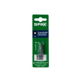 SPAX Phillips/Square Bit Driver 1 in. 1 pc