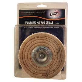 Dico Products 4 in. Polishing Kit 1 each