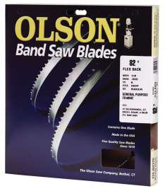 Olson 82 in. L X 0.1 in. W Carbon Steel Band Saw Blade 14 TPI Regular teeth 1 pk