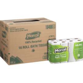 Marcal 100% Recycled Soft/Strong Bath Tissue