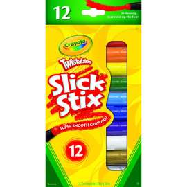 Crayola Twistables Slick Stix 12-ct Smooth Crayons