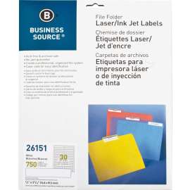 Bus. Source File Folder Laser/Ink Jet Labels