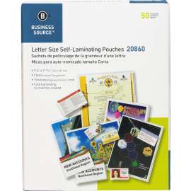Bus. Source Clear Laminating Document Pouches