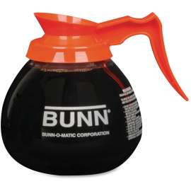BUNN - Pour-O-Matic 64 oz Glass Coffee Carafe with Orange Handle