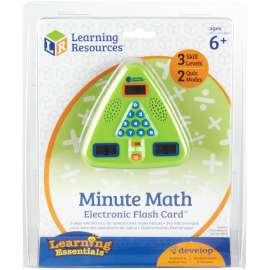 Learning Res. Minute Math Electronic Flash Card