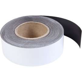 Dry Erase Magnetic Tape Roll, White, 2" x 50 Ft.