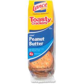 Lance Toasty Crachers Peanut Butter Snacks