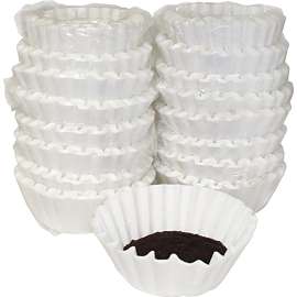 Coffee Filters, Paper, Basket Style, 12 to 15 Cups, 800/Carton