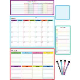 Teacher Created Resources Dry-Erase Task Calendar Set